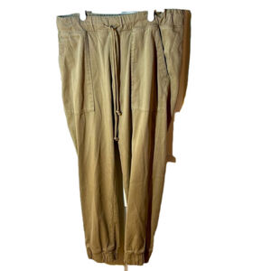 Cloth & Stone Tan Ankle Pants Size Medium โ Anthropologie